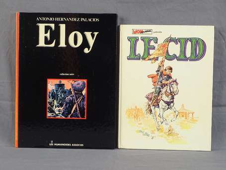 Palacios : 2 albums : Le Cid et Eloy  en éditions 
