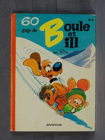 Roba : Boule et Bill 6 en première édition de 1970