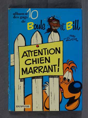 Roba : Boule et Bill 10 en édition originale de 