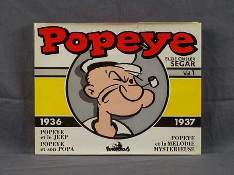 Segar : Popeye 1 ; 1936-1937 en 2e édition de 1980