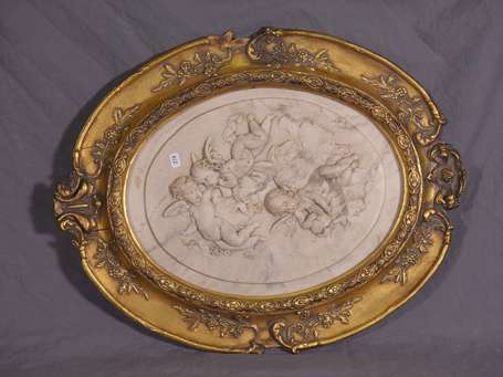 BERTAUX Hélène (1825-1909) D'après - Putti 