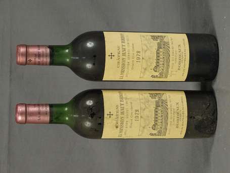 2 Bts  Château La Mission Haut-Brion, Graves 1972 