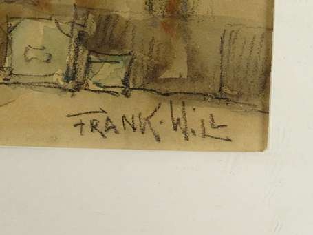 FRANK-WILL (1900-1951) - Vue de Notre Dame de 