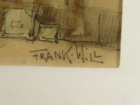 FRANK-WILL (1900-1951) - Vue de Notre Dame de 