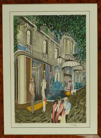 DILLEY Ramon (1932) - Avenue Montaigne. 