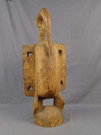 Très ancienne statue cérémonielle 'Poro' en bois 