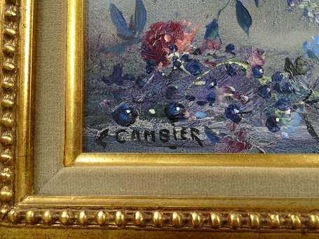 GAMBIER Guy (1923-2008) - Bouquet de fleurs des 