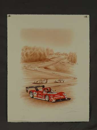 BRUERE francois Xxé S. Ferrari monoplace. 