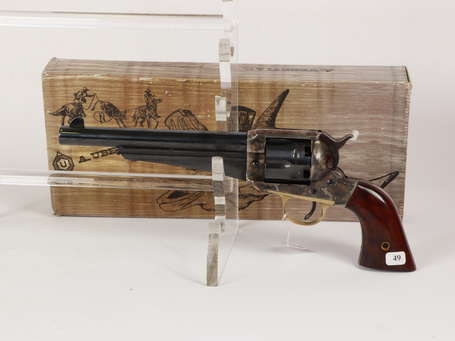 Pistolet Uberti modèle 1858, Répétition manuelle 