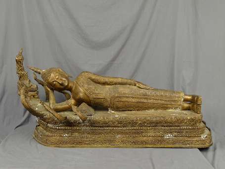 THAILANDE - Bouddha couché Ratanakosin reposant 