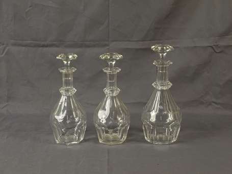 BACCARAT - Modèle Bourbon - Service de verres en 