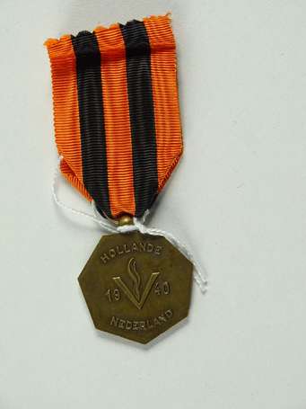 Mil - Médaille commémorative, hollande (1940)