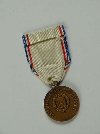 Mil - Médaille de la reconnaissance francaise