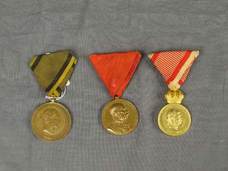ETR - Autriche - 3 Médailles
