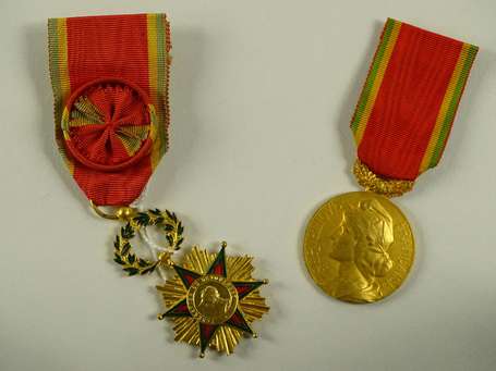 Civ - Deux médailles de fédération dévouement