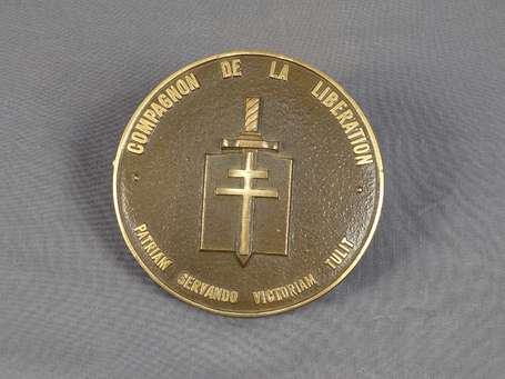 Médaille de table - Plaque 