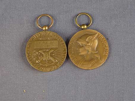 civ - 30 médailles du travail défense et marine