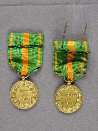 Mil - 2 médailles des évades 