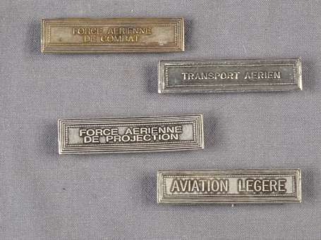 Mil - 15 barrettes de l'aviation - diverses 