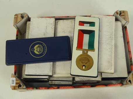Koweït - 18 médailles de libération