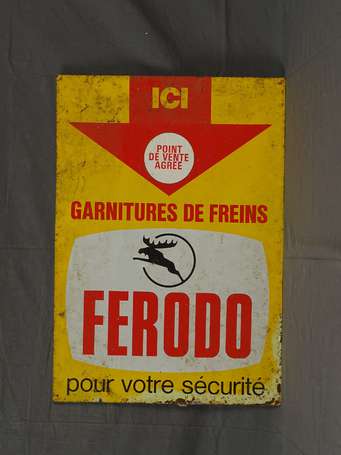 FERODO Garnitures de Freins : 2 tôles. 39.5 x 55cm