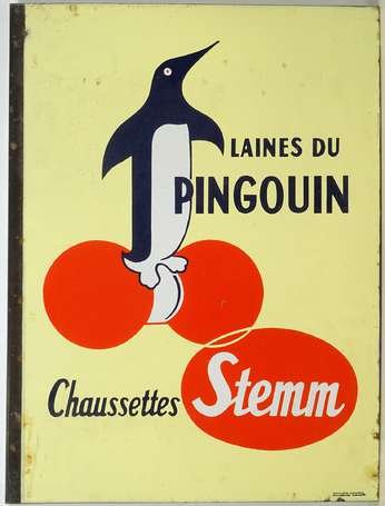 LAINES DU PINGOUIN « Chaussettes Stemm » : Plaque 