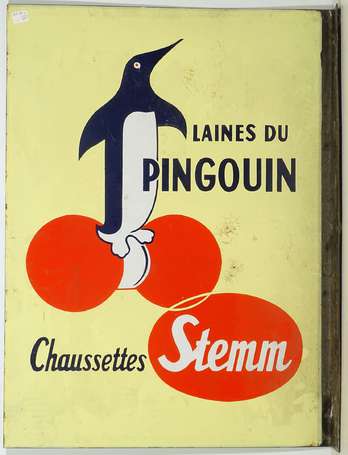 LAINES DU PINGOUIN « Chaussettes Stemm » : Plaque 