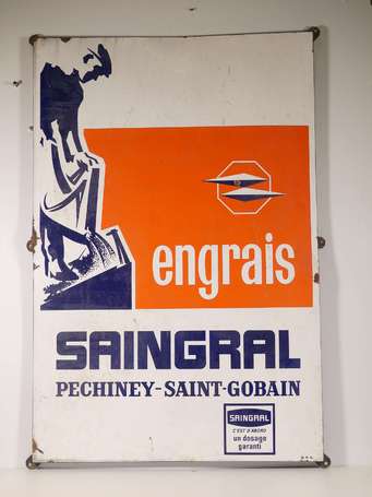 ENGRAIS SAINGRAL /Péchiney - Saint-Gobain - Plaque