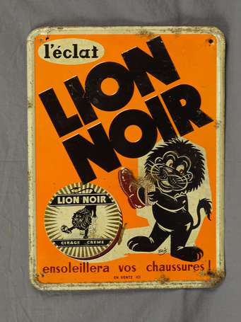 LION NOIR « Ensoleillera vos Chaussures » : Tôle 