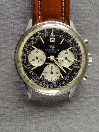 BREITLING - Montre Navitamer 806, monture acier, 