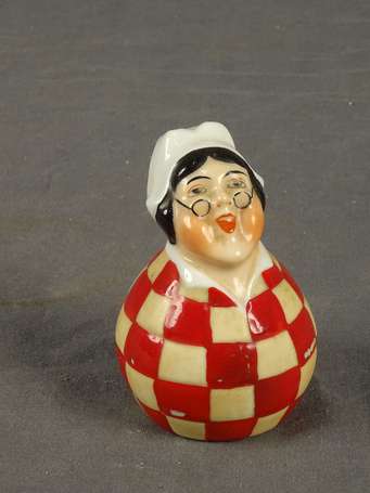 LUSTUCRU : Salière en porcelaine en forme De la 