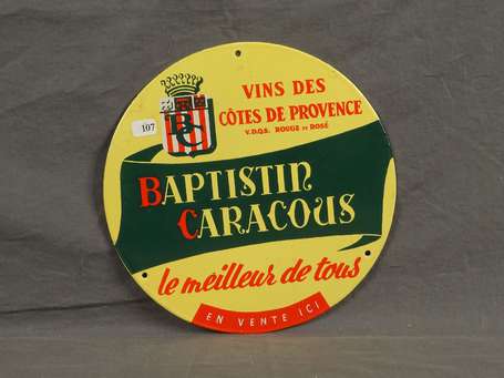 BAPTISTINS CARACOUS Vins de Côtes de Provence : 