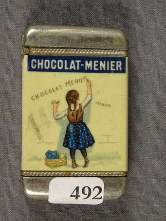 CHOCOLAT MENIER : Boîte-Pyrogène illustrée 