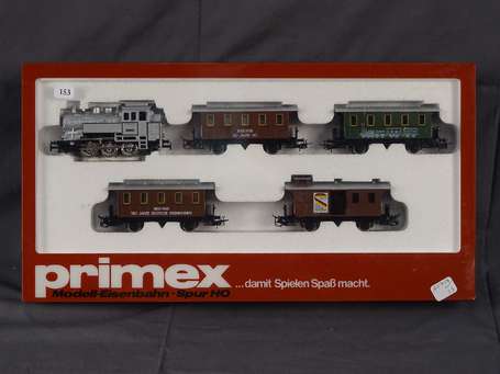 Marklin/Primex - Coffret avec locomotive vapeur 