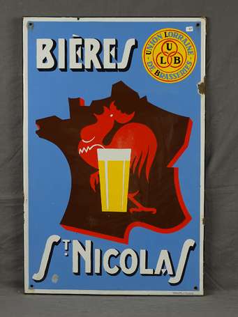 BIÈRE ST. NICOLAS Union Lorraine de Brasserie : 