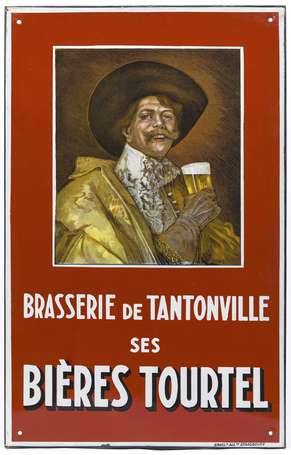 BIÈRE TOURTEL Brasserie de Tantonville / Plaque 