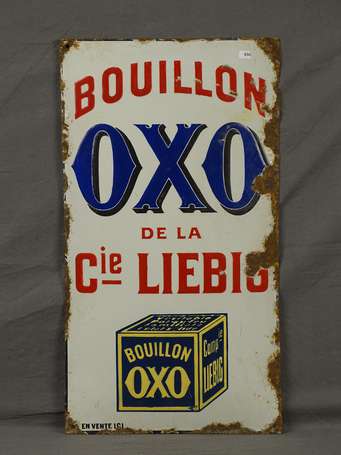 BOUILLON OXO de la Compagnie Liebig : Plaque 