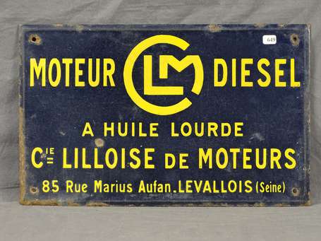 MOTEUR C.L.M Diesel /Compagnie Lilloise de Moteurs