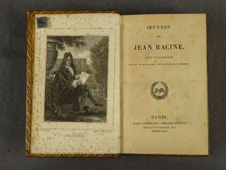 RACINE - Œuvres de Jean Racine - Paris ; Jules 