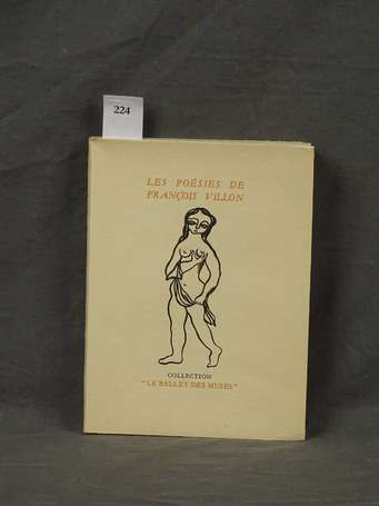 VILLON (François) - Les poésies - Paris ; Les 