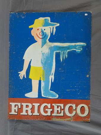 FRIGECO : Tôle illustrée du personnage de Raymond 