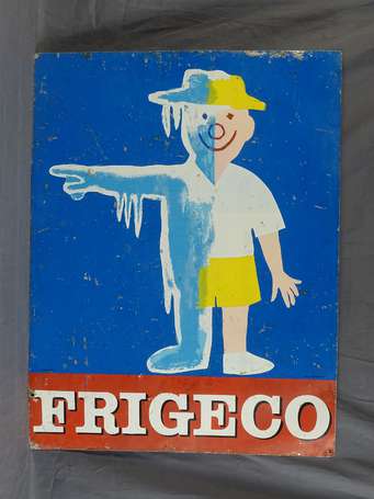 FRIGECO : Tôle illustrée du personnage de Raymond 