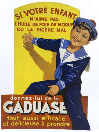 GADUASE Huile de Foie de Morue : PLV lithographiée