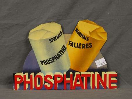 PHOSPHATINE FALIÈRES : PLV lithographiée en 