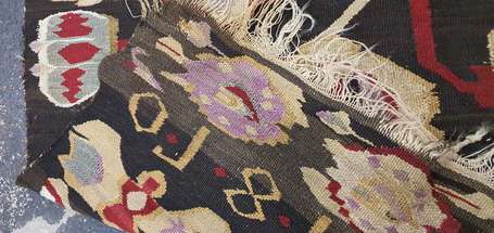 Kilim Bessarabien (chaîne et trame en laine), 