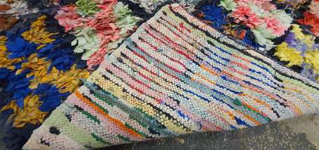 Tapis Marocain (chaîne, trame et velours en 