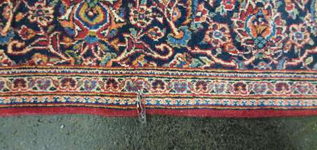 Tapis Keschan (chaîne et trame en coton, velours 