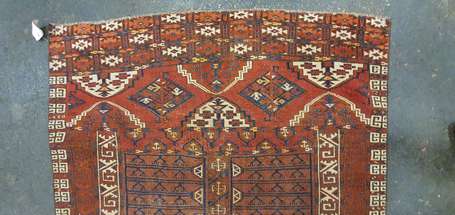 Tapis Ensi (chaîne, trame et velours en laine), 