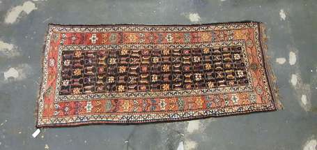 Tapis Kurde (chaîne et trame en coton, velours en 