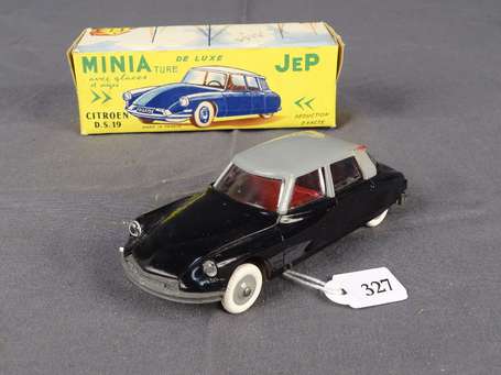 Jep - Citroen DS 19, couleur Noire toit gris - 